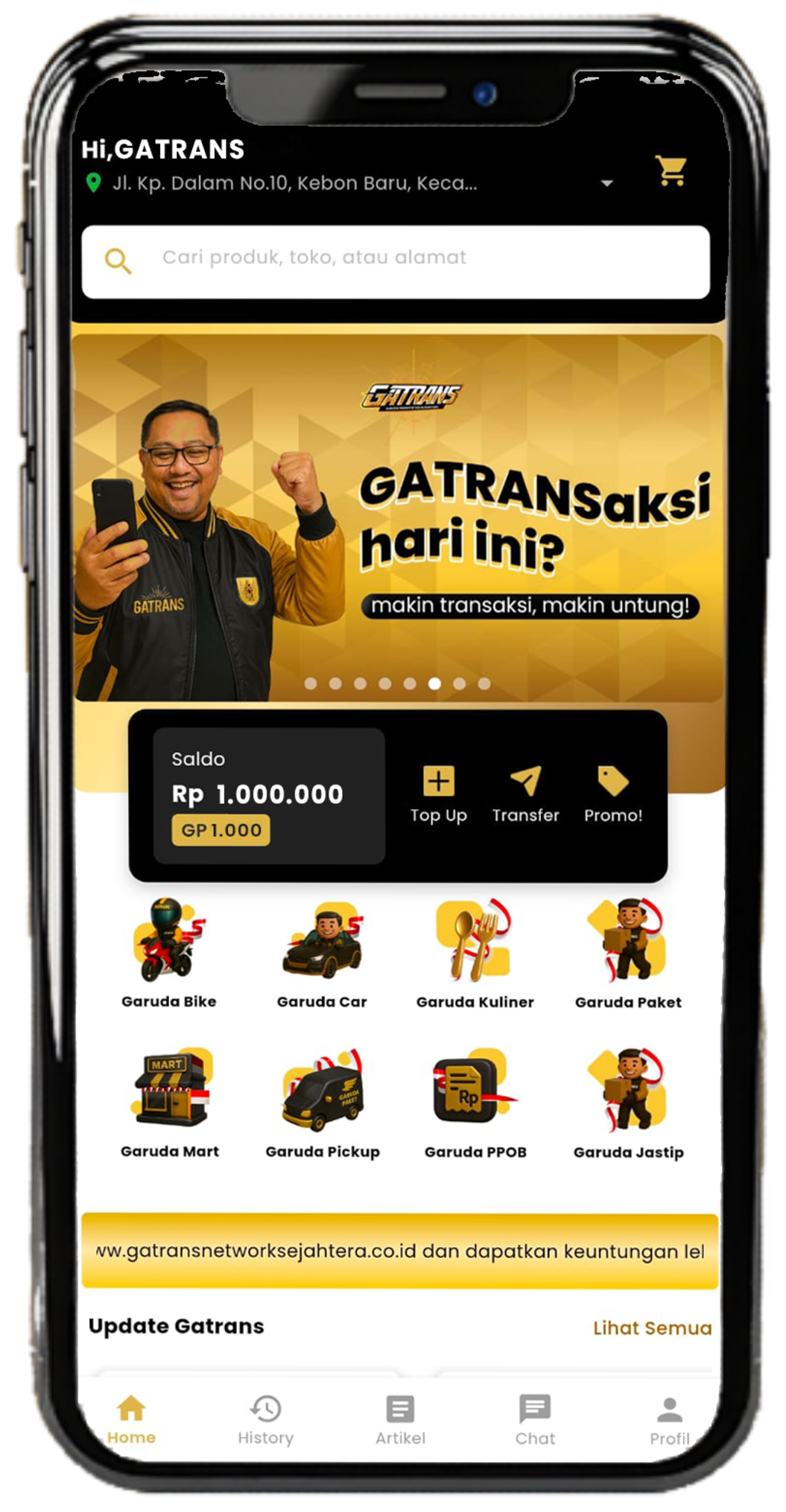Gatrans App